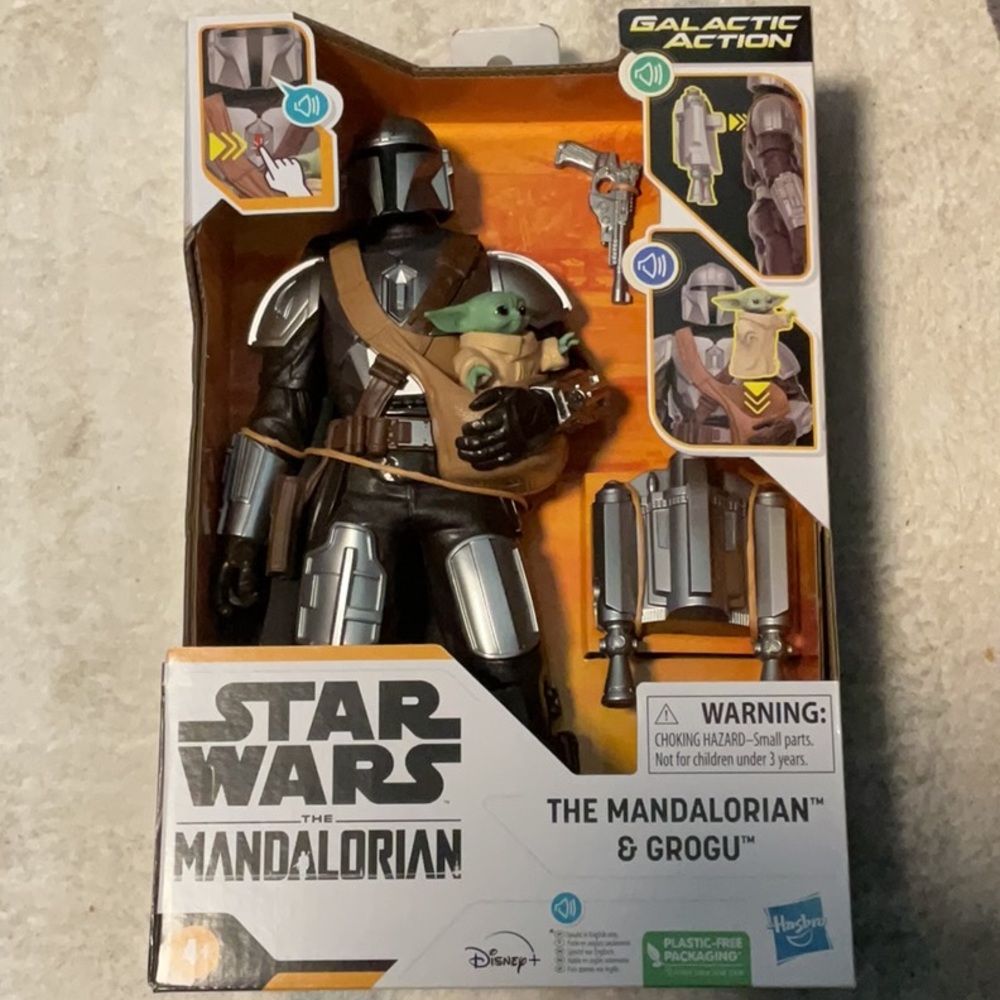 Star Wars Galactic Action The Mandalorian & Grogu Interactive Electronic…